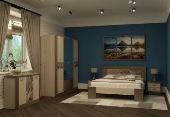 Модульная спальня Николь в Игарке - mebel154.com