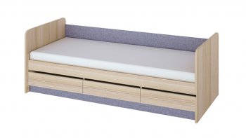 Кровать Индиго с 3-я ящиками ПМ-145.15 в Игарке - mebel154.com