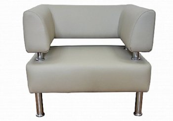 Офисное мягкое кресло ИЛТОН одноместный 1 в Игарке - mebel154.com
