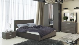 Двуспальная кровать с подъемным механизмом Наоми в Игарке - mebel154.com