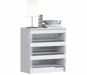 Кито СБ-2347/1 Комод белый в Игарке - mebel154.com