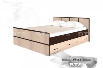 Кровать Сакура 1600(бтс) в Игарке - mebel154.com