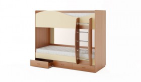 Кровать 2-х ярусная с ящиками в Игарке - mebel154.com