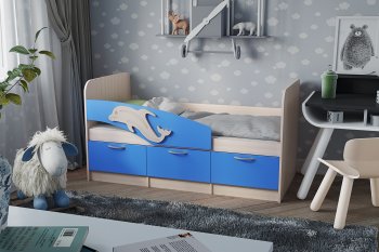 Кровать Дельфин 1.6 в Игарке - mebel154.com