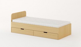 Кровать с ящиками (1200х2000 мм) в Игарке - mebel154.com
