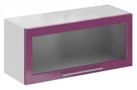 Олива ПГС 800 шкаф верхний горизонтальный стекло в Игарке - mebel154.com