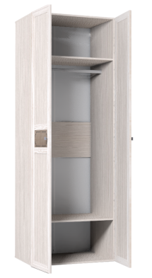 Шкаф для одежды 2-х дверный 54 Карина в Игарке - mebel154.com