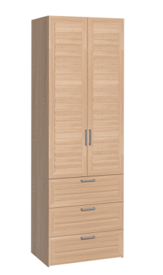 Шкаф для одежды 2-х дверный с ящ 12 Регата в Игарке - mebel154.com