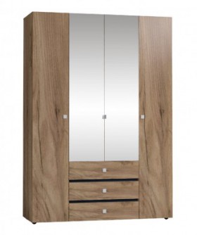 Шкаф для одежды 4-х дверный 555 Neo в Игарке - mebel154.com