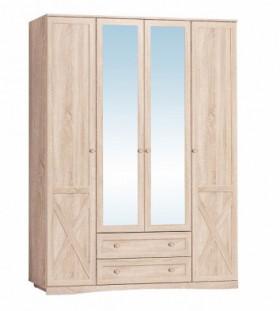Шкаф для одежды 4-х дверный 9 Adele в Игарке - mebel154.com