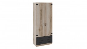 Шкаф для одежды комбинированный Окланд в Игарке - mebel154.com