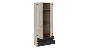 Шкаф для одежды комбинированный Окланд в Игарке - mebel154.com