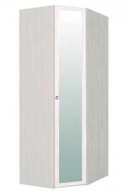 Шкаф для одежды угловой с зеркалом 56-2 Марсель в Игарке - mebel154.com