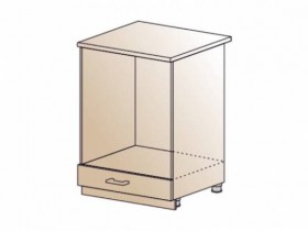 Шкаф нижний для духовки Сити ШНД 600 в Игарке - mebel154.com