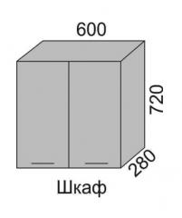 Шкаф верхний 720 ВШ 60 Алеся Эконом в Игарке - mebel154.com